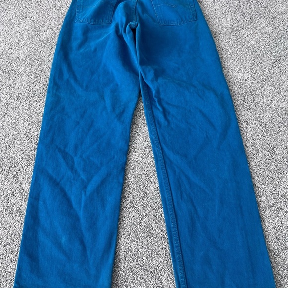 Vintage Levi’s 554 Dark Teal Jeans Women’s Relaxed Size 30X32 Made In USA 1993 - Picture 8 of 11